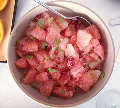 POMEGRANATE & GRAPEFRUIT SALAD