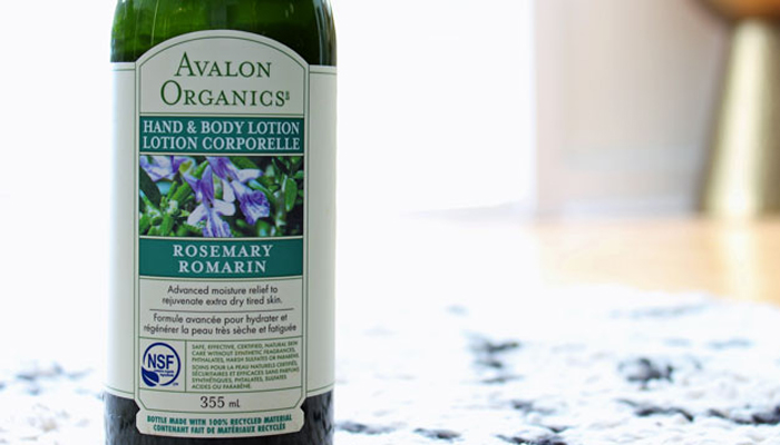 AVALON ORGANICS ROSEMARY HAND & BODY LOTION